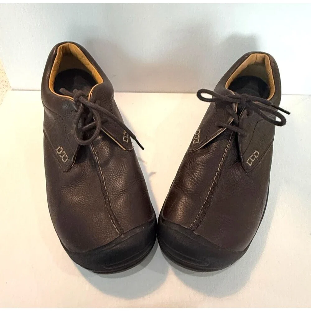 KEEN Shoes Boots XT0705 Brown Leather Laced Low Top Hiking Women's Size 10